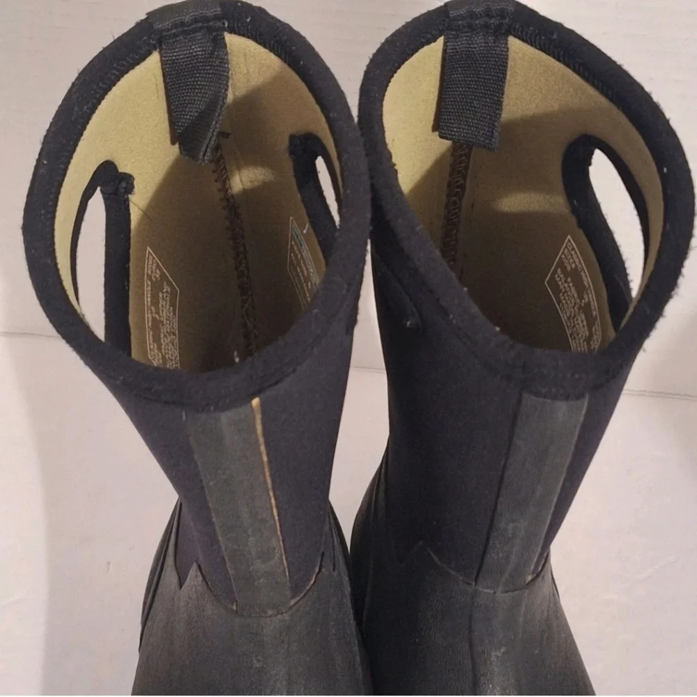 Bogs Classic High HA Black Insulated Waterproof Rubber Rain Boots Youth US 5